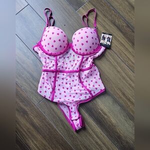 Pink hearts Lingerie